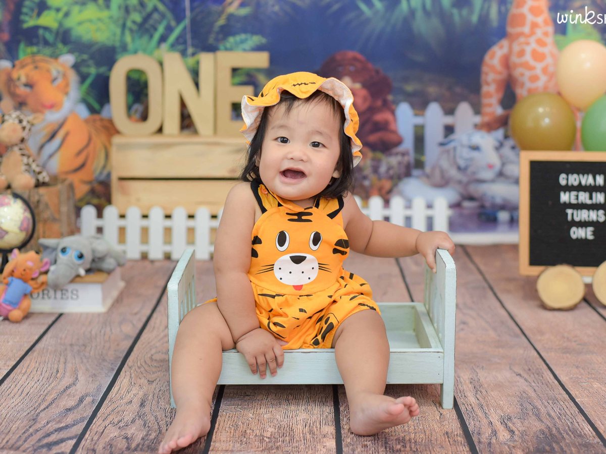 Safari  Theme  – Baby Giovan | Winkshots Cavite&nbsp;Studio