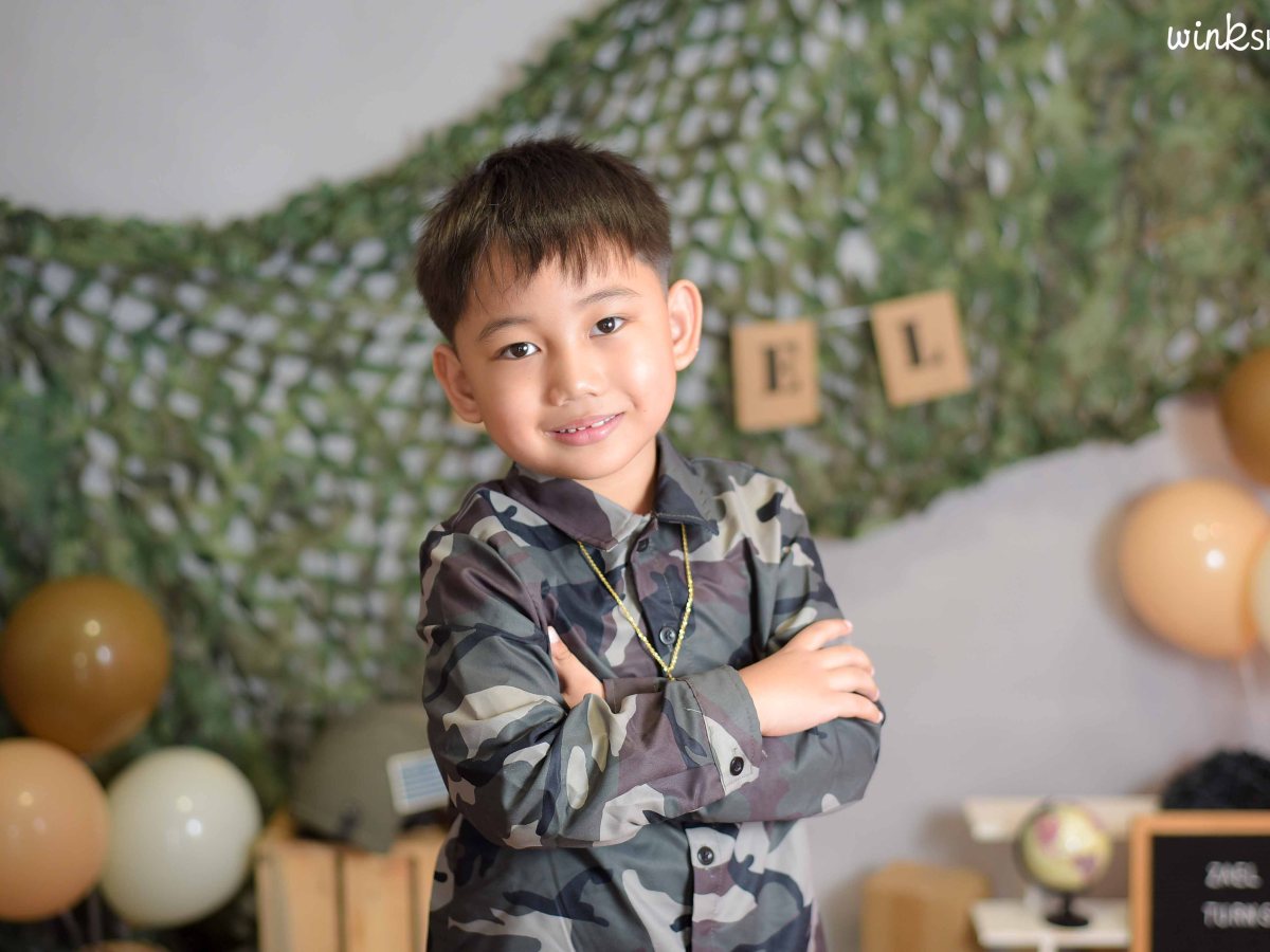 Army Theme | 7th Birthday&nbsp;Photoshoot