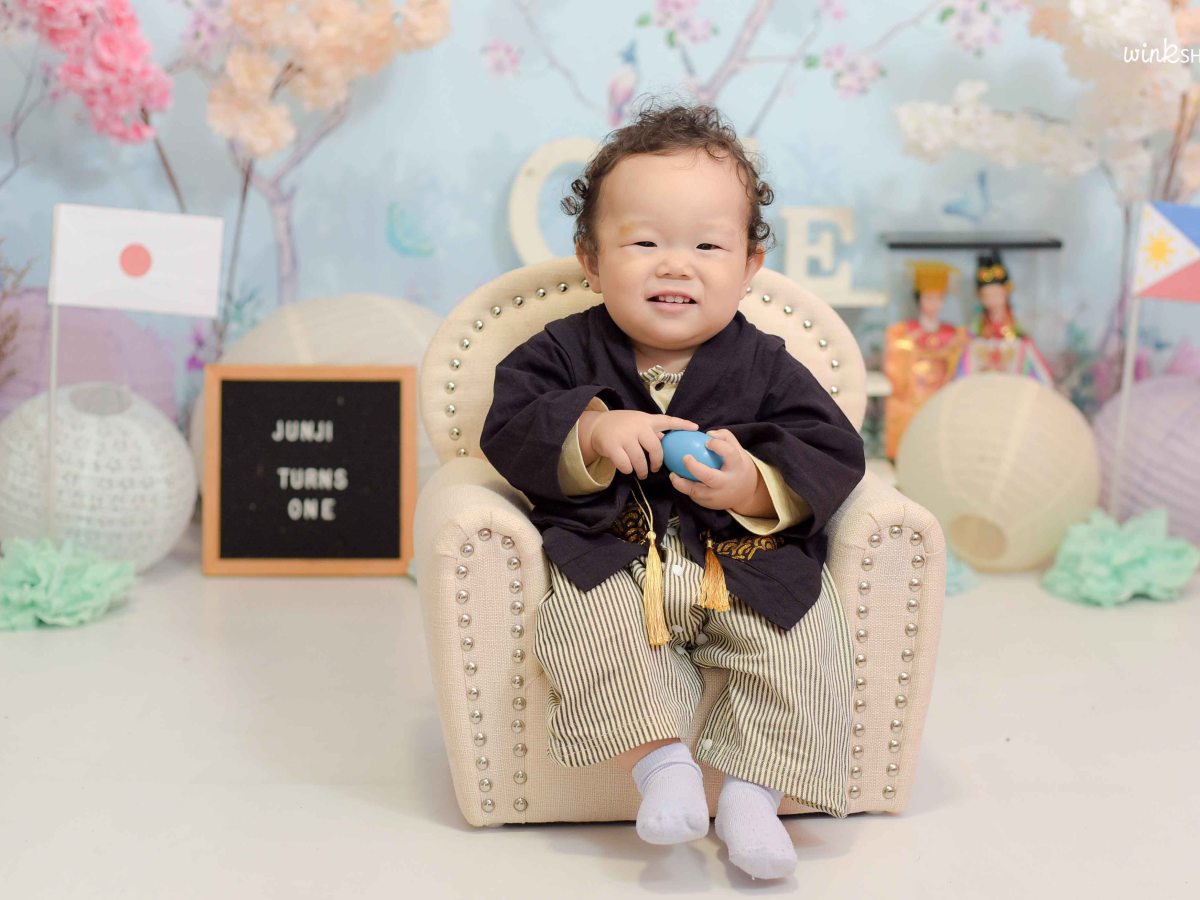 Baby Junji’s Japanese Theme Birthday Photoshoot | Indang,&nbsp;Cavite