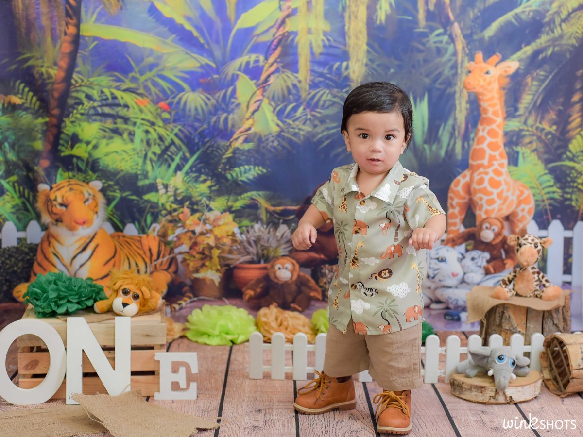 Wild One Safari Theme Photoshoot | Baby Leon -Winkshots Studio&nbsp;Cavite