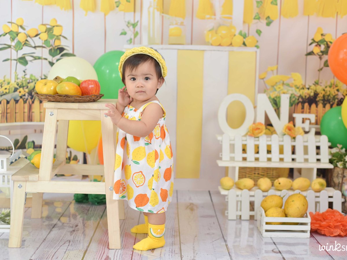 Tutti Frutti Theme Photoshoot for One Year Old CAKE SMASH| Winkshots Studio Cavite 