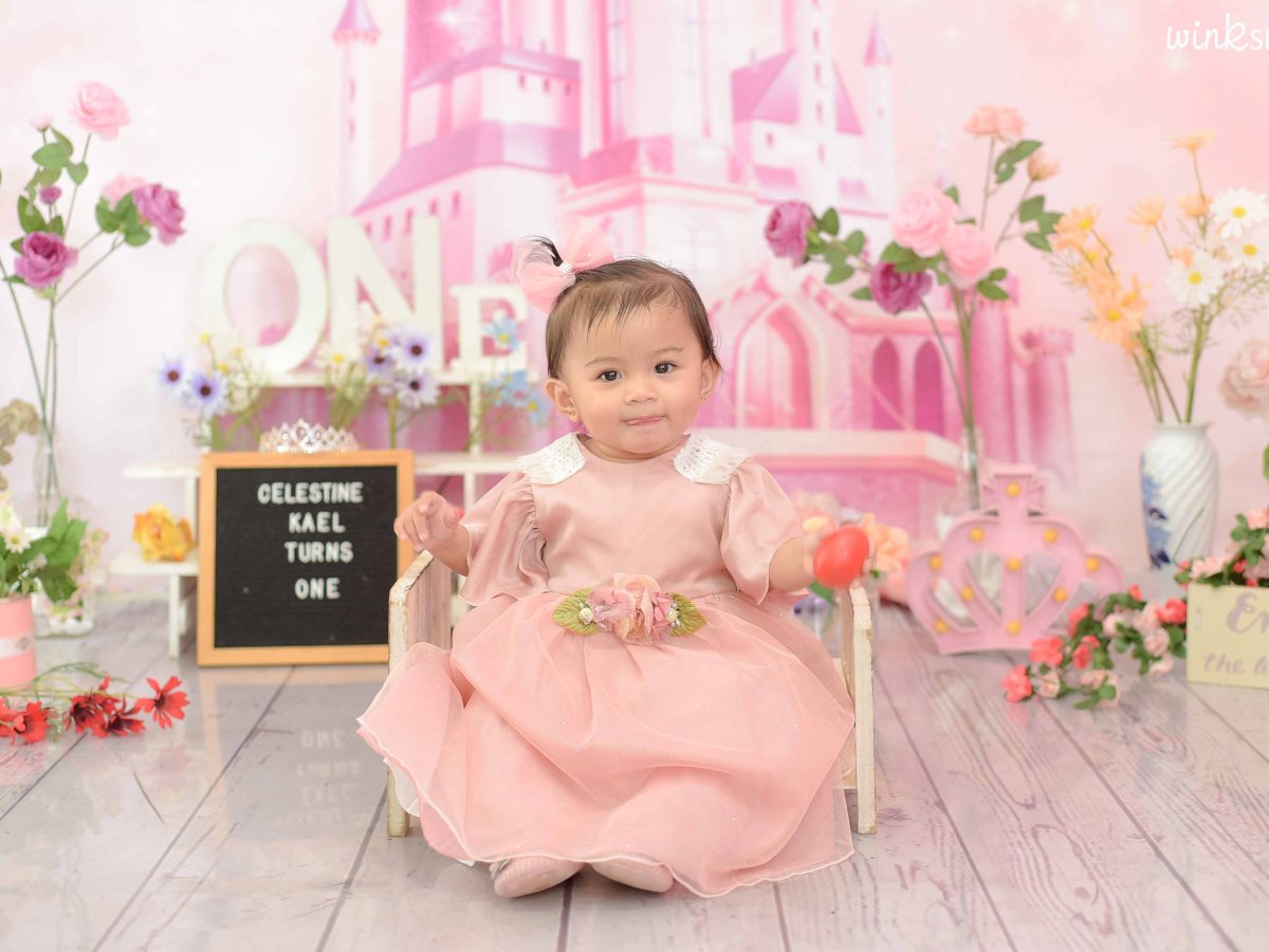 Princess Castle Theme – First Birthday&nbsp;photoshoot